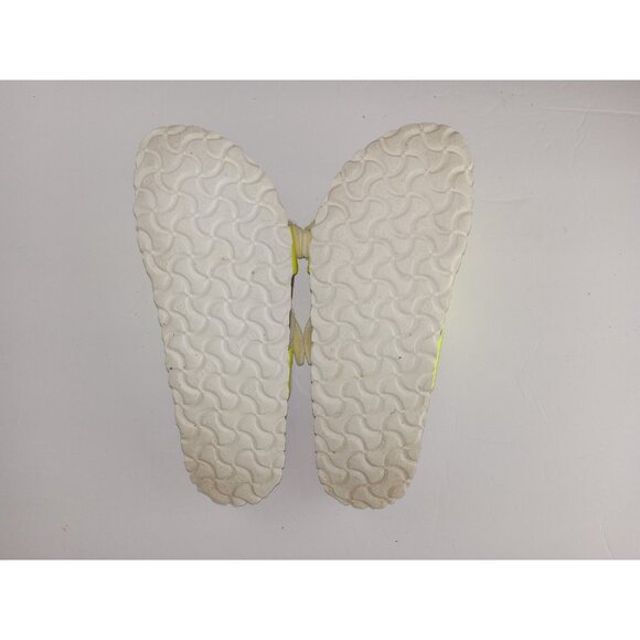 Birkenstock Yao neon yellow patent leather sandals, women's size 39 - Picture 4 of 9